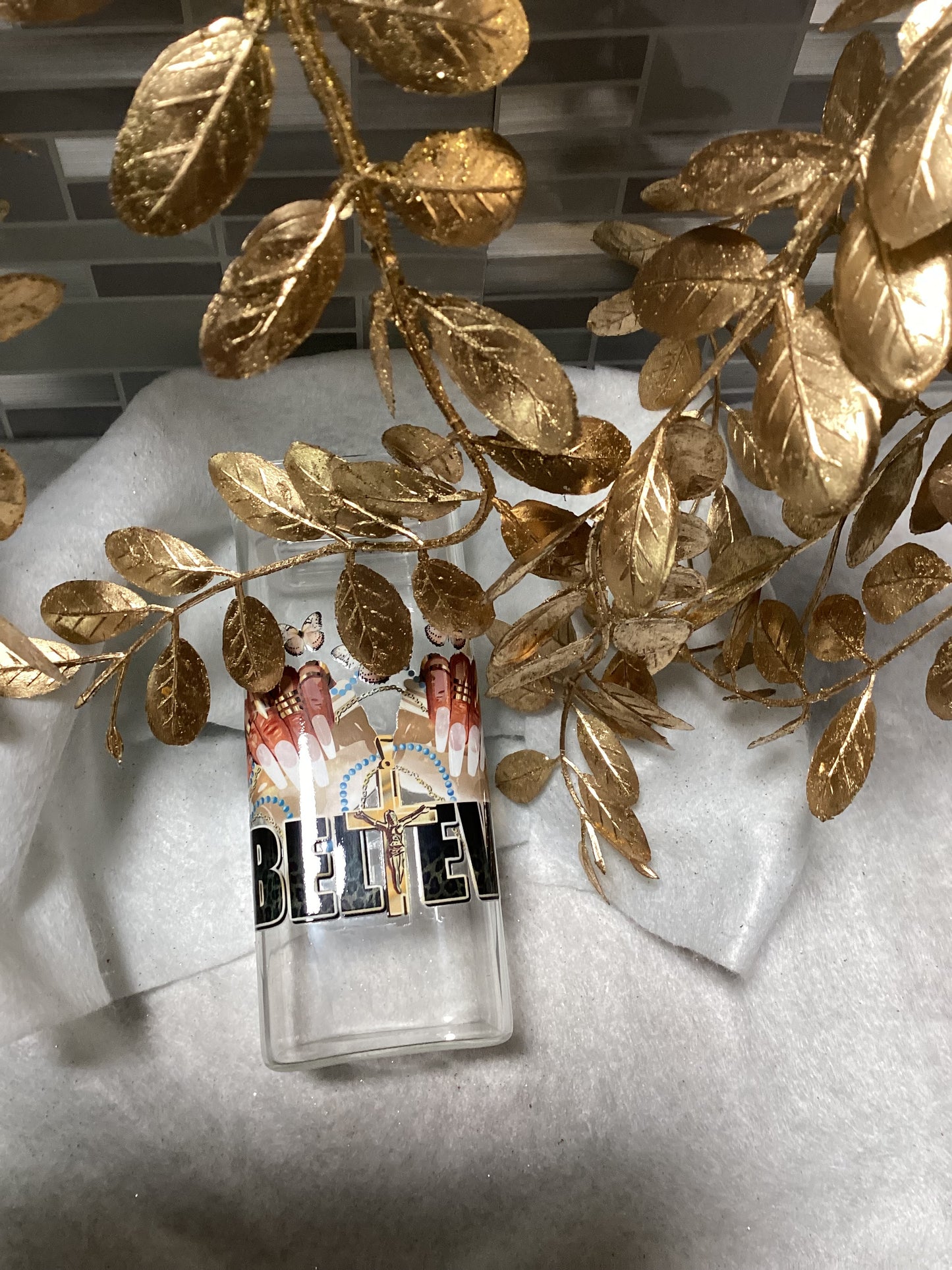 Glass tumbler cups